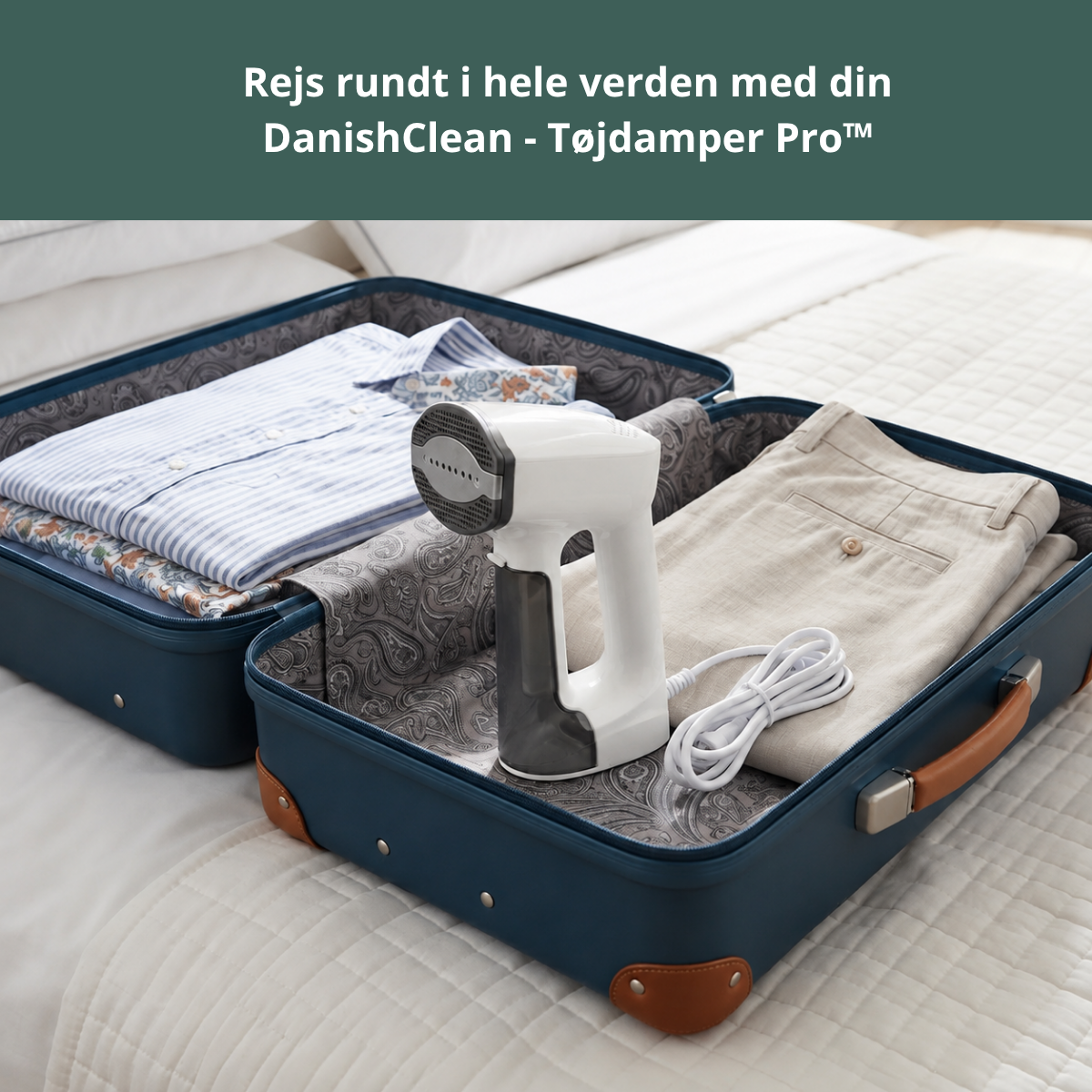DanishClean - Tøjdamper Pro™