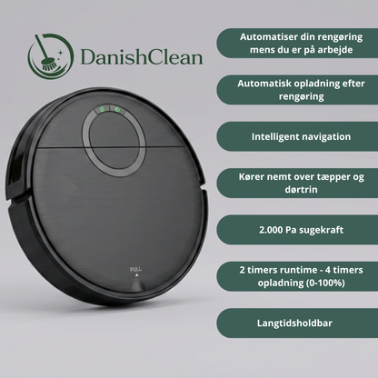 DanishClean - RobotStøvsuger Pro™