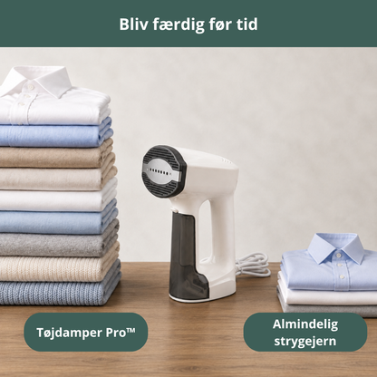 DanishClean - Tøjdamper Pro™ – Steamer til tøj